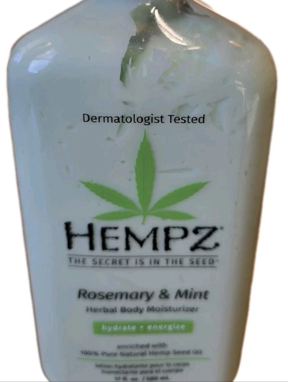 Hempz Lotion Bundle Vanilla Plum & Rosemary Mint 17oz Moisturizer Set - Picture 2 of 9